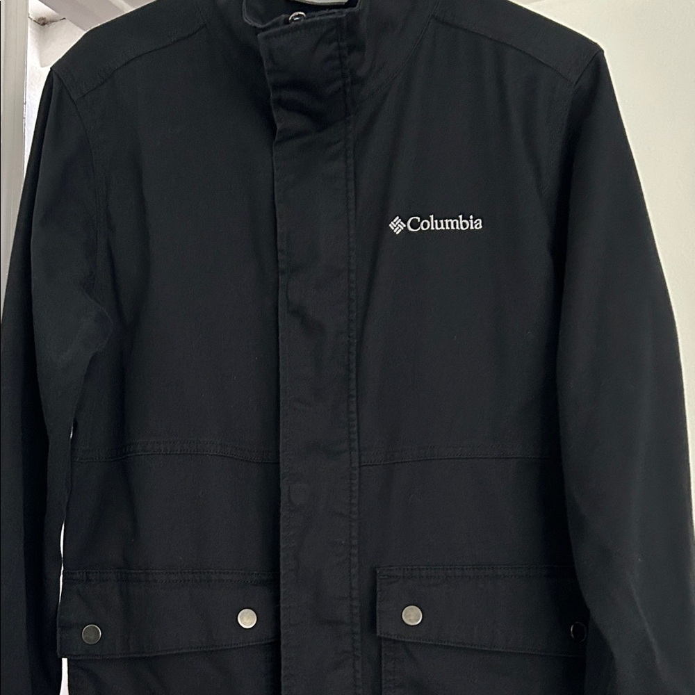 Columbia Men's Classic Black Rain Jacket